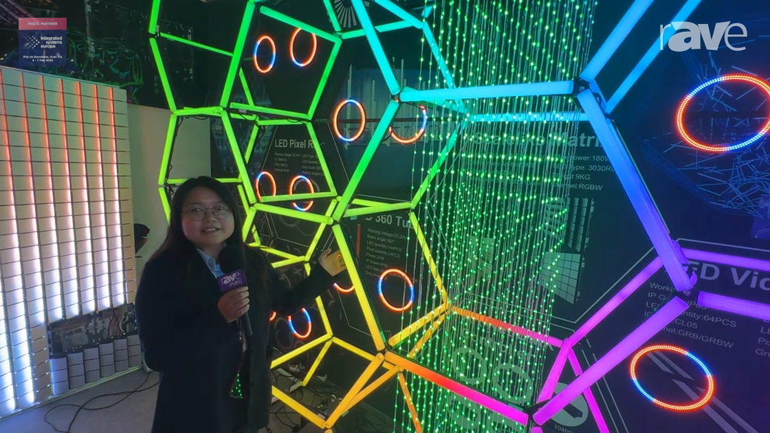 ISE 2025: Shenzhen Clen Optoelectronic Co., Ltd Shows Pixel Bar LED Light Panel