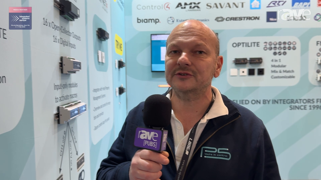 ISE 2025: P5 Unveils Opti Lite Smart Home Control Gateway