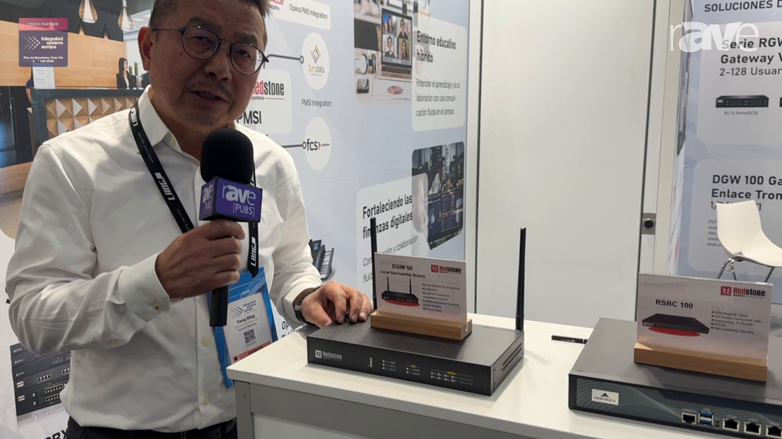 ISE 2025: Redstone Systems Inc Adds EGW 50 Local Survivability Branch Exchange for Cloud PBX Service