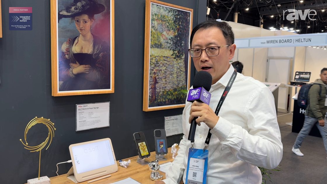 ISE 2025: TCL & Zenithnano Exhibits Educational Tablet with ePaper and LCD Full Color Modes