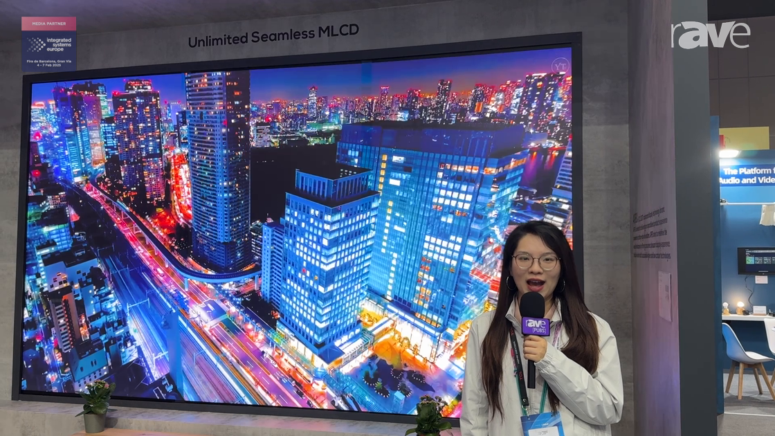 ISE 2025: TCL & Zenithnano Presents CSOT Unlimited Seamless MLCD Mounted LCD Screen