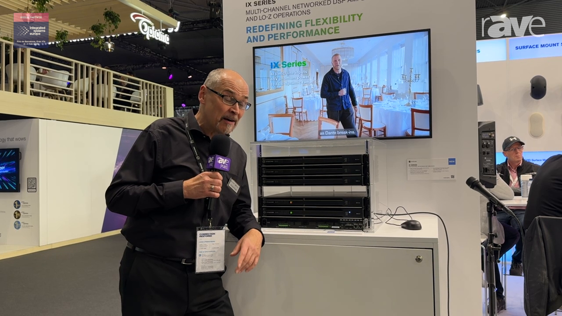 ISE 2025: Dynacord Shows IX Series of Multi-Channel Networked DSP Amplifiers