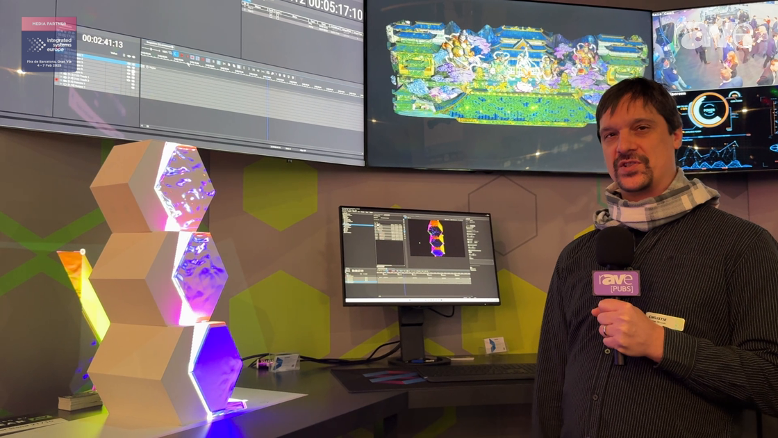 ISE 2025: Christie Demos Pandoras Box 3D Mapping Using Marker Calibration