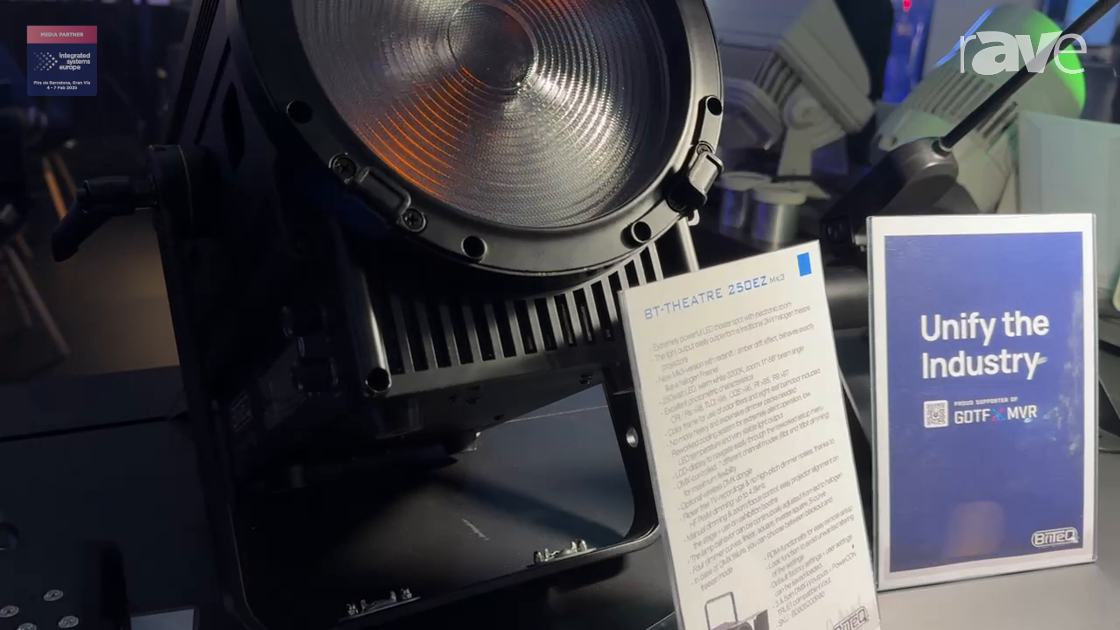 ISE 2025: BEGLEC Talks About Briteq BT-Theatre 250EZ MK3, a Powerful LED Theater Spot Light