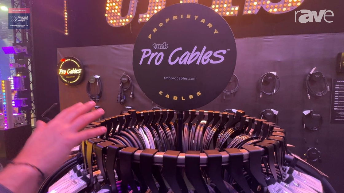 ISE 2025: TMB Showcases Pro Cables Series for Live Events