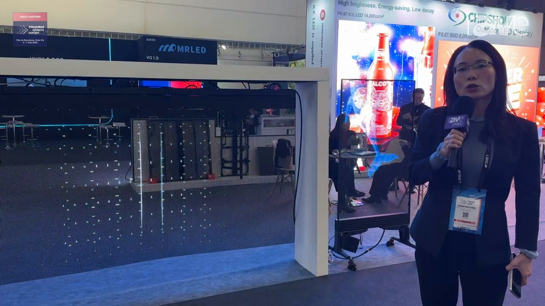 ISE 2025: Shenzhen Clen Optoelectronic Co., Ltd Shows 6.25 Transparent Hologram Display