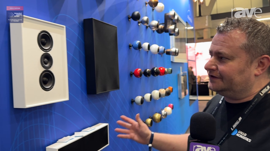 ISE 2025: Gallo Acoustics Showcases Profile3 Speaker in Satin White and Black Finishes
