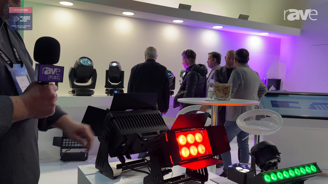 ISE 2025: CentoLight Features MoodMaster 8 and 18 IP65 Wireless, Battery-Powered Lights