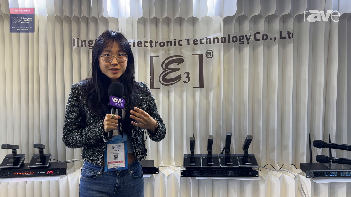 ISE 2025: DingFeng Electronic Technology Presents EM-940 Professional Conference Microphones
