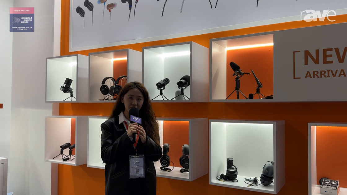 ISE 2025: ISK Presents Foldable Monitoring Headphones