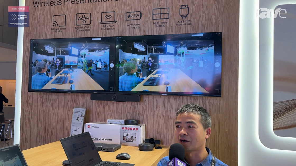 ISE 2025: AV Access Unveils eShare W80 Wireless Presentation and Conferencing System