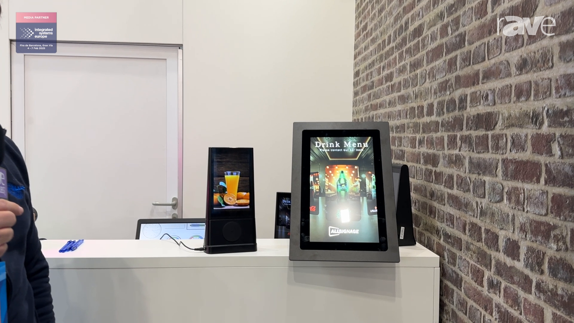 ISE 2025: ALLNET – the network people Showcases High-Brightness Wall and Table Displays
