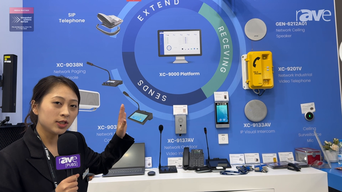 ISE 2025: SPON Communications Showcases Netlink PA System