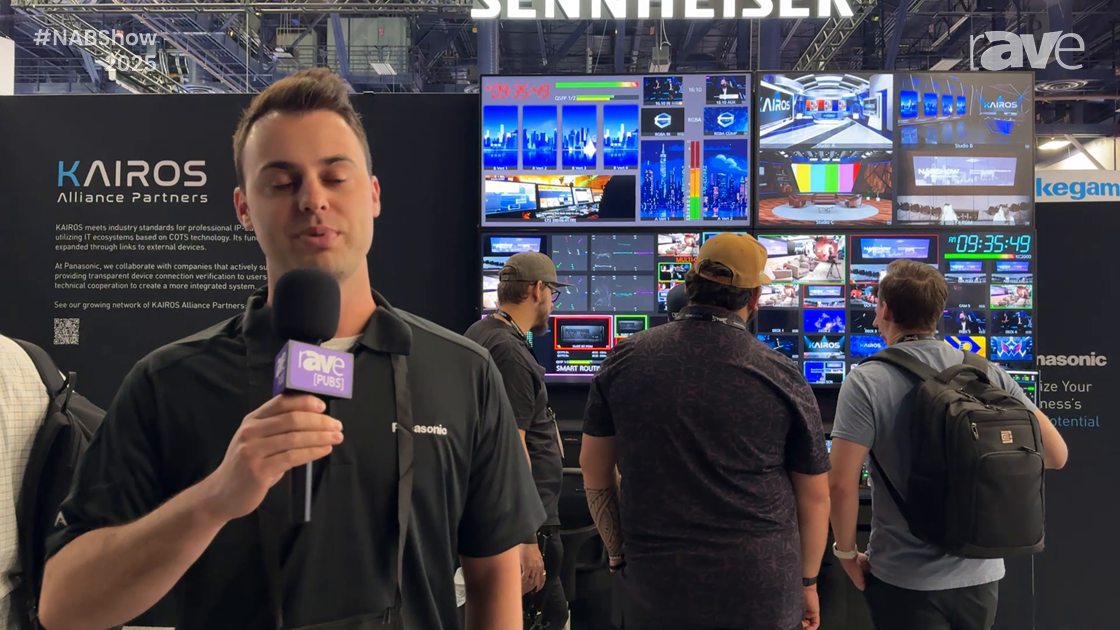 NAB Show 2025: Panasonic Connect Discusses KAIROS Platform With New 1.8 Firmware Update