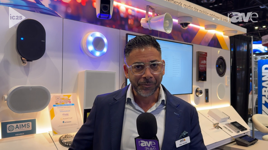 InfoComm 2025: Axis Communications Introduces D4200-VE Network Speaker Strobe for Mass Communication