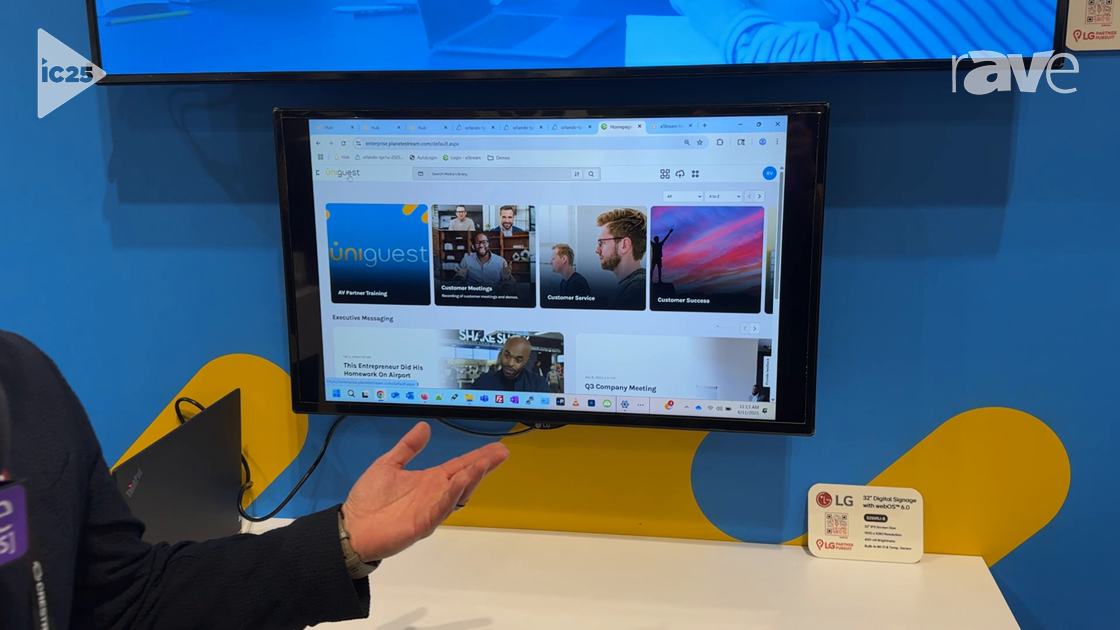 InfoComm 2025: Uniguest Highlights Campus Hub, Video Content Manager for Educational Organizations