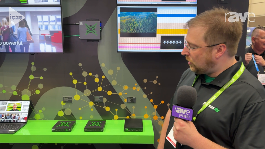 InfoComm 2025: PlexusAV Introduces IPMX H264 and H265 Encoder and Decoder