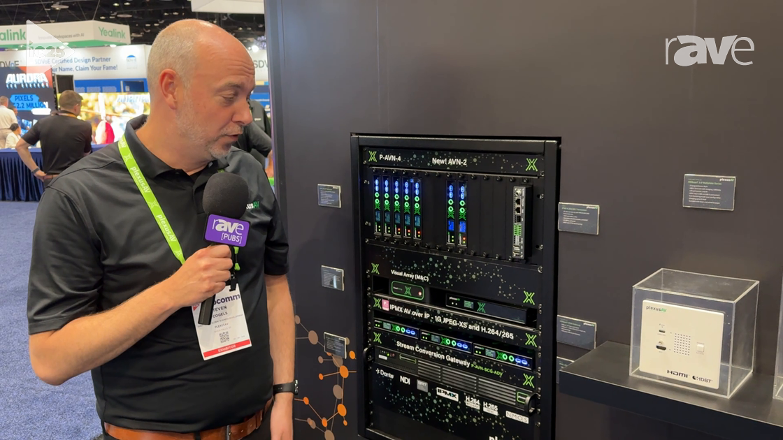InfoComm 2025: PlexusAV Presents P-AVN-GTW-HDBT HDBaseT Gateway and 3.0 Wallplate Series