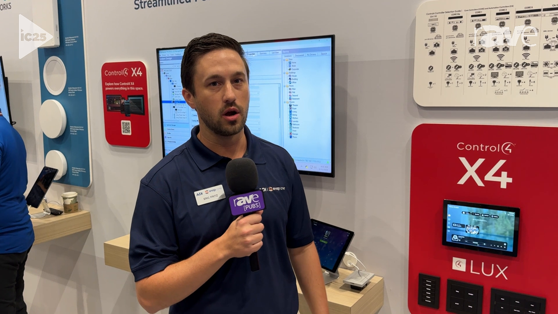InfoComm 2025: ADI | Snap One Reveals Control4 X4 Customizable Building Automation Technology
