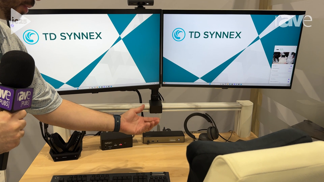 InfoComm 2025: TD SYNNEX Explains Logitech Hybrid Working Solutions for Personal Workspaces
