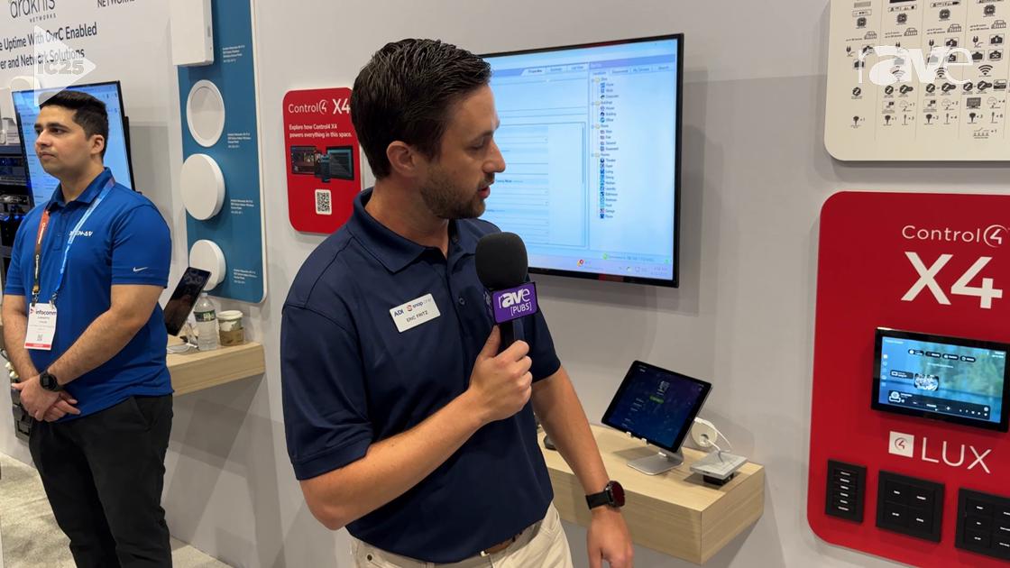 InfoComm 2025: ADI | Snap One Comes Out With Control4 Lux Lighting Keypad Control System