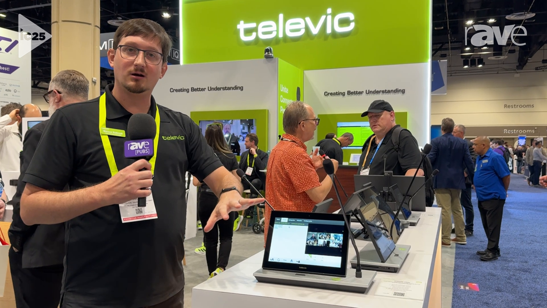InfoComm 2025: Televic Conference Presents uniCOS PRO and uniCOS CORE Videoconferencing Solutions