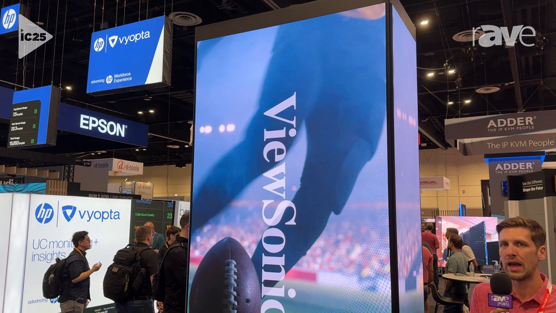 InfoComm 2025: ViewSonic Features LDC Series of Configurable, Customizable Direct View LED Displays