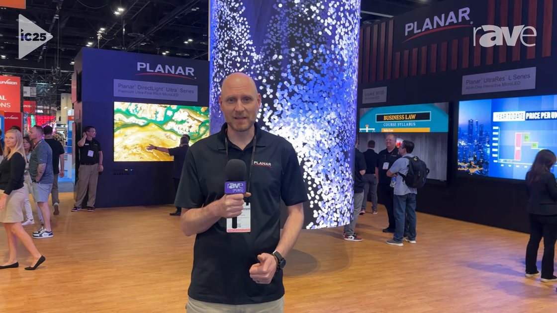 InfoComm 2025: Planar Presents Leyard LN Series Indoor Rental LED Display Solution