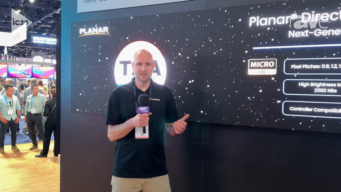 InfoComm 2025: Planar Showcases DirectLight Pro Series Indoor Fine Pitch MicroLED Display