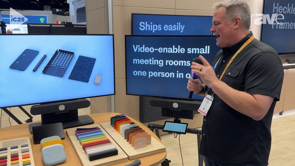 InfoComm 2025: Heckler Shows Heckler Express Install Rolling Stand & Heckler Express Tabletop Stand
