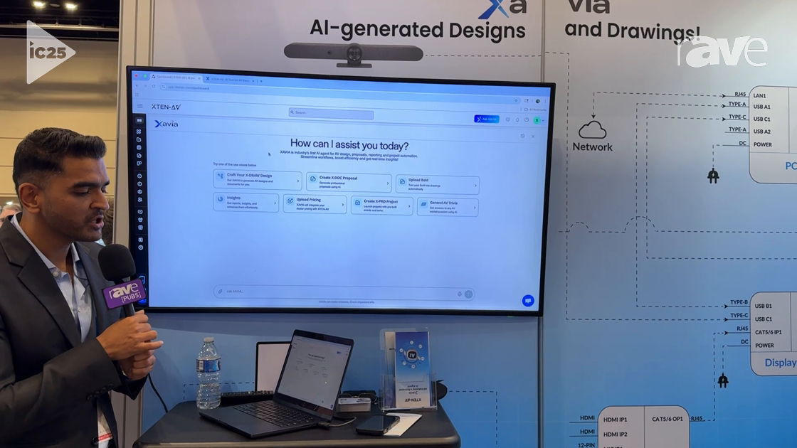 InfoComm 2025: XTEN‑AV Demos XAVIA AI Agent Integration With XTEN‑AV Suite