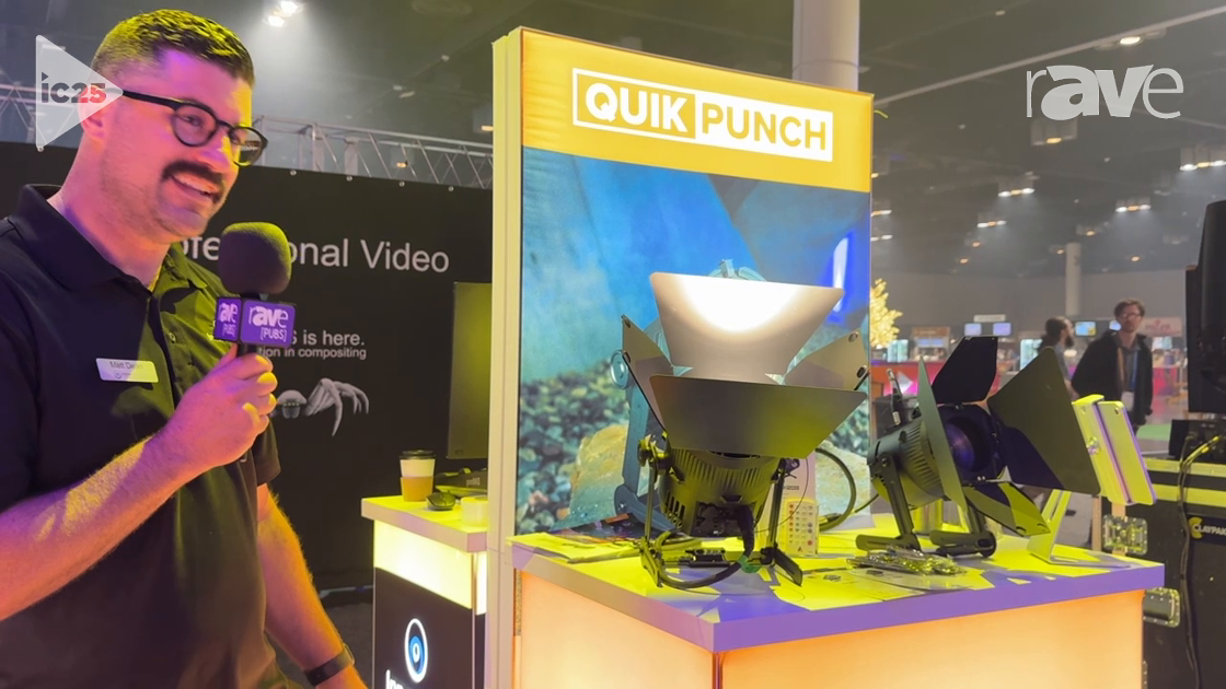 InfoComm 2025: Astera Introduces QuikPunch Wireless Spotlight at the Inner Circle Distribution Booth