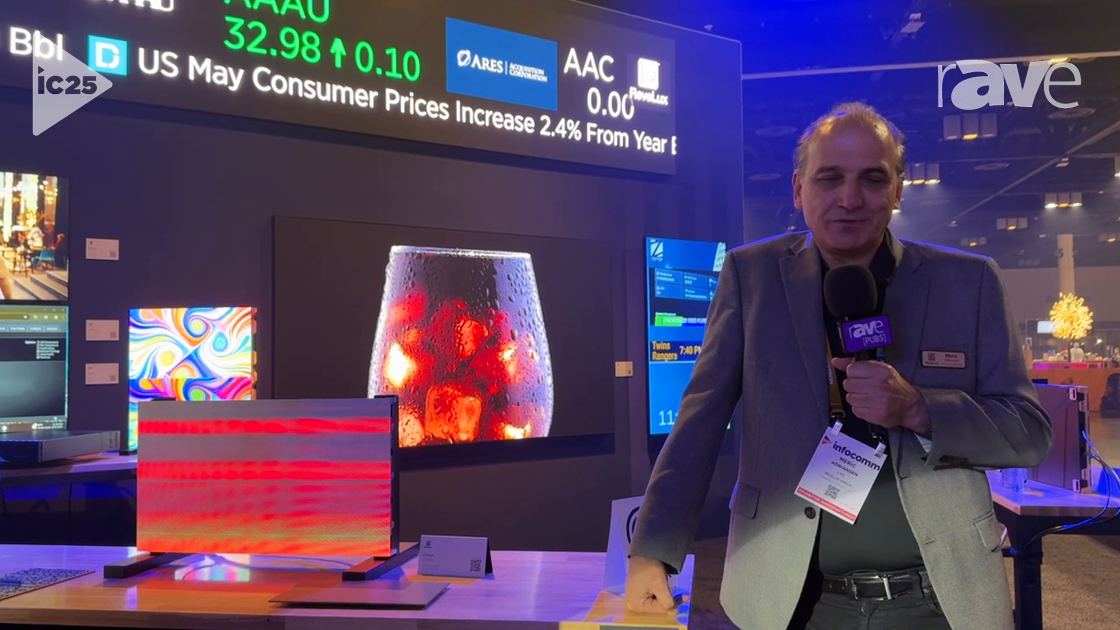 InfoComm 2025: ReveLux Group Intros D3 LED Cobalt, a 1.56-mm COB dvLED Display With Imprinted Panel