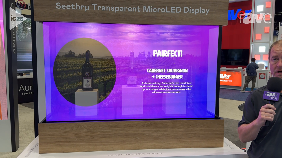 InfoComm 2025: NanoLumens Showcases SeeThrµ Transparent MicroLED Display