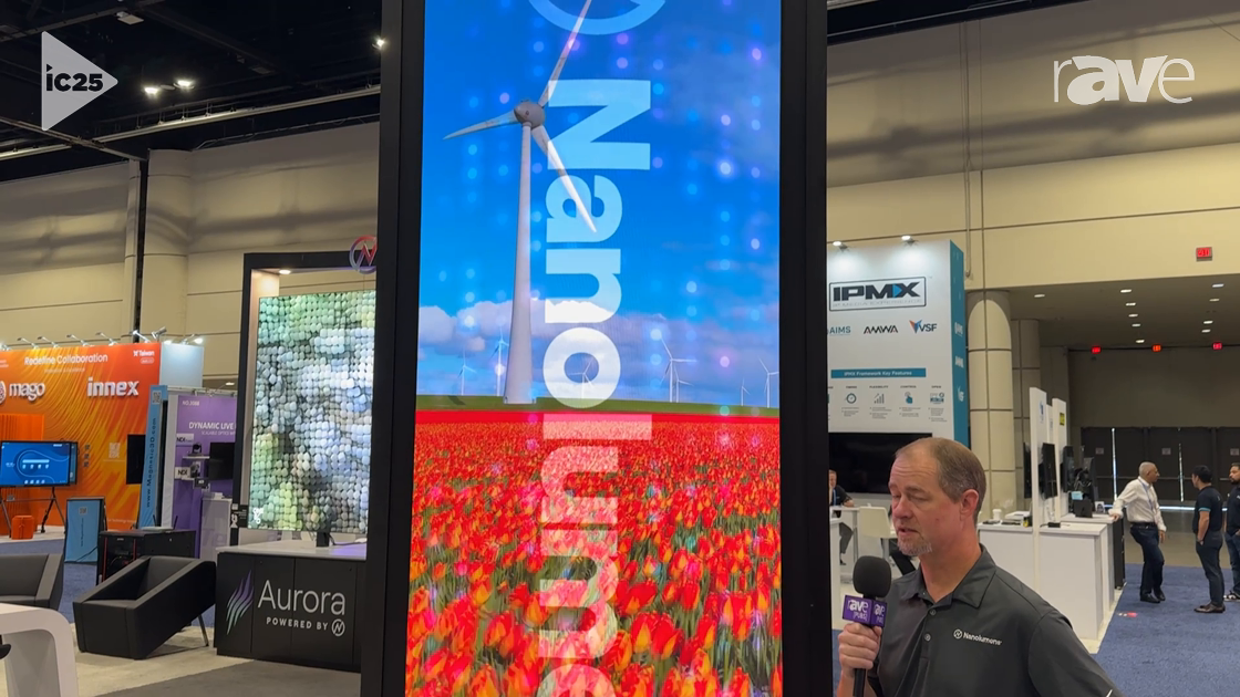 InfoComm 2025: NanoLumens Exhibits Nixel Flex Series 0.9-mm to 9.5-mm Indoor/Outdoor dvLED Display