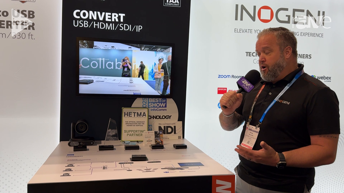 InfoComm 2025: INOGENI Explains IP2USB IP Camera to USB Converter