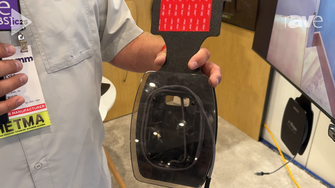 InfoComm 2025: CableEZ Explains CableEZ Mount With Self-Adhesive Mounting