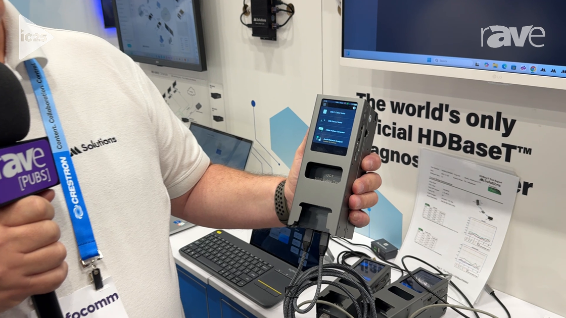 InfoComm 2025: MSolutions Features UCT Module on the MS-TestPro for Checking USB Cables