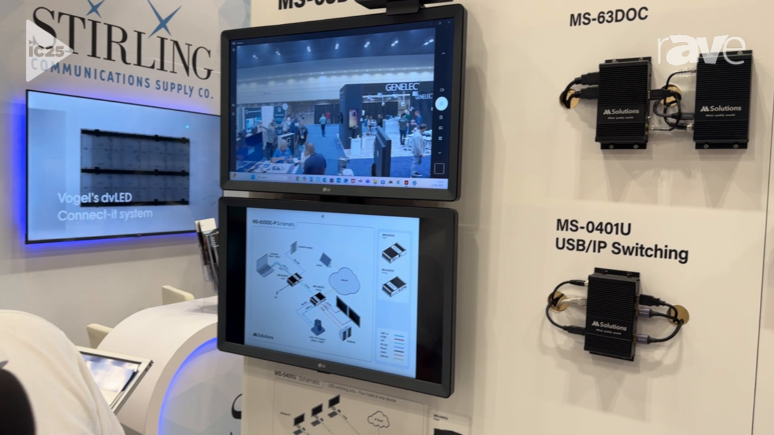 InfoComm 2025: MSolutions Showcases MS-63DOC Extended Docking Station With Computer Charging
