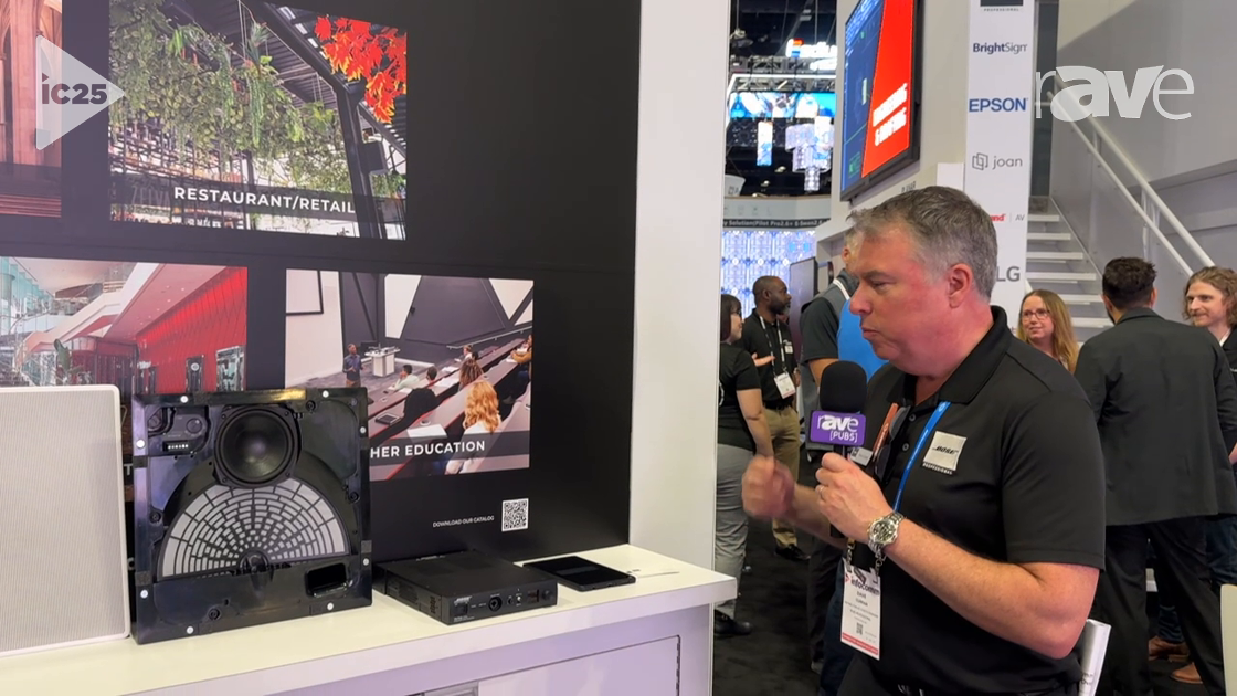 InfoComm 2025: Bose Professional Intros Veritas Line of Amplifiers at the Almo Pro AV Booth
