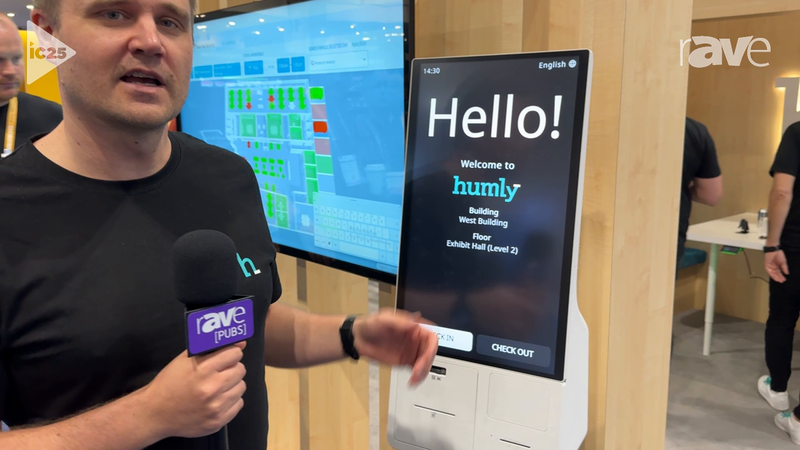 InfoComm 2025: Humly Exhibits Humly Visitor Visitor Management Platform