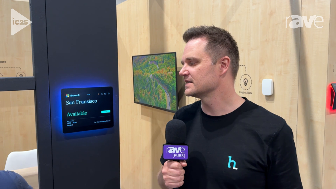 InfoComm 2025: Humly Presents Humly Room Display Panel for Conference Rooms and Meeting Spaces