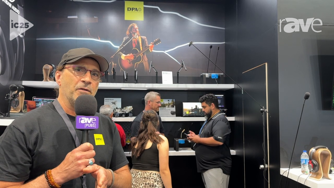 InfoComm 2025: DPA Microphones Shows Off 4097 Supercardioid Choir Microphone with Floor Stand