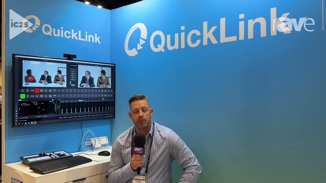 InfoComm 2025: QuickLink Intros StudioPro Live Production Hybrid Switching Platform