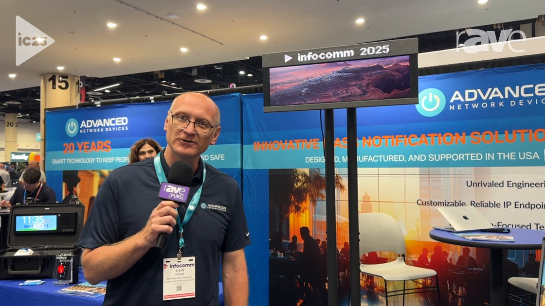 InfoComm 2025: Advanced Network Devices Displays All-in-One Multimedia Large HD IP Display