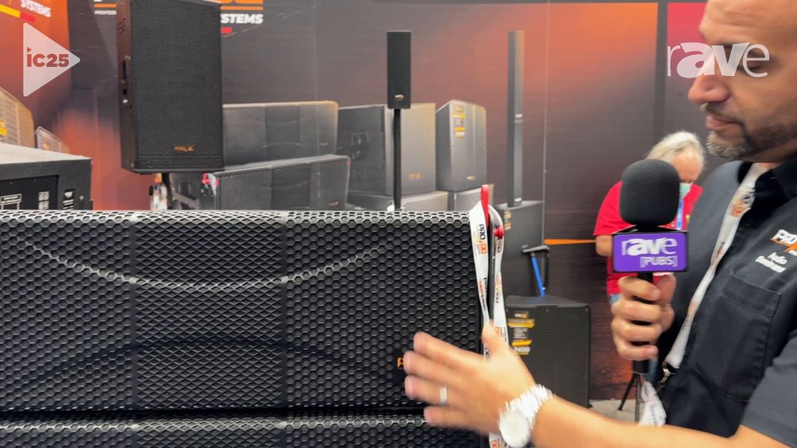 InfoComm 2025: PRO DG SYSTEMS INTERNATIONAL Presents Aviator Active and Passive Line Array Speakers