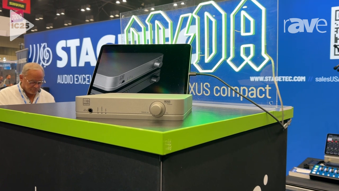 InfoComm 2025: stagetec Showcases NEXUS compact Multifunctional Audio Interface