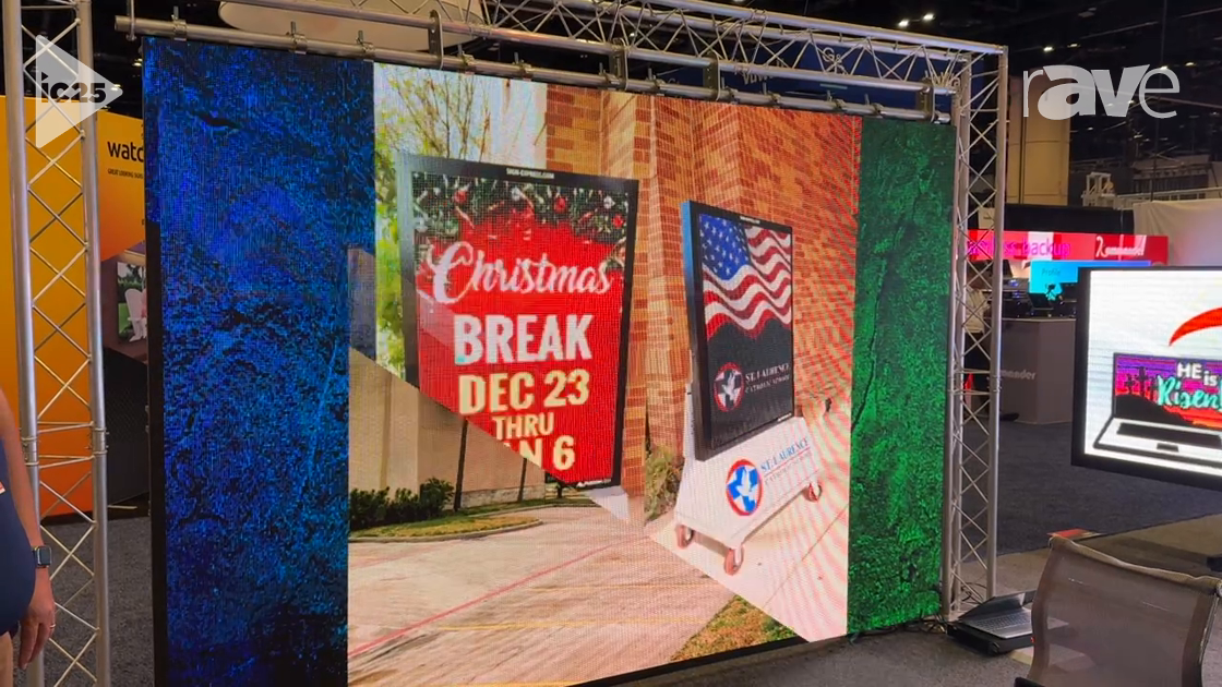 InfoComm 2025: Fusion LED  Presents Indoor-Outdoor 3.9 mm Truss Mounted Video Wall