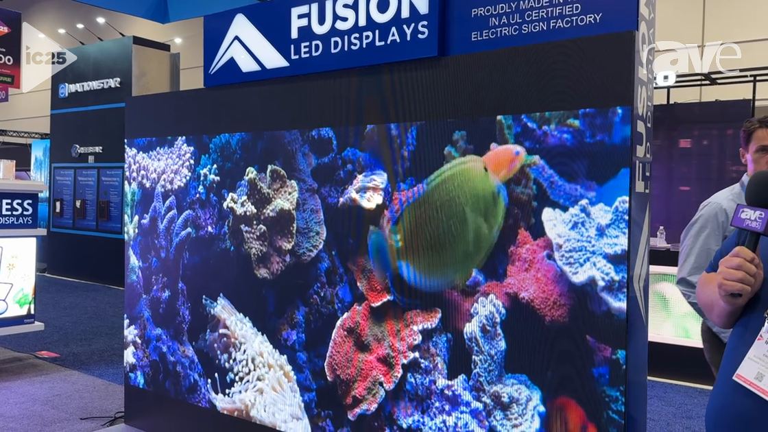 InfoComm 2025: Fusion LED  Showcases Indoor 2.5 mm Modular Video Wall