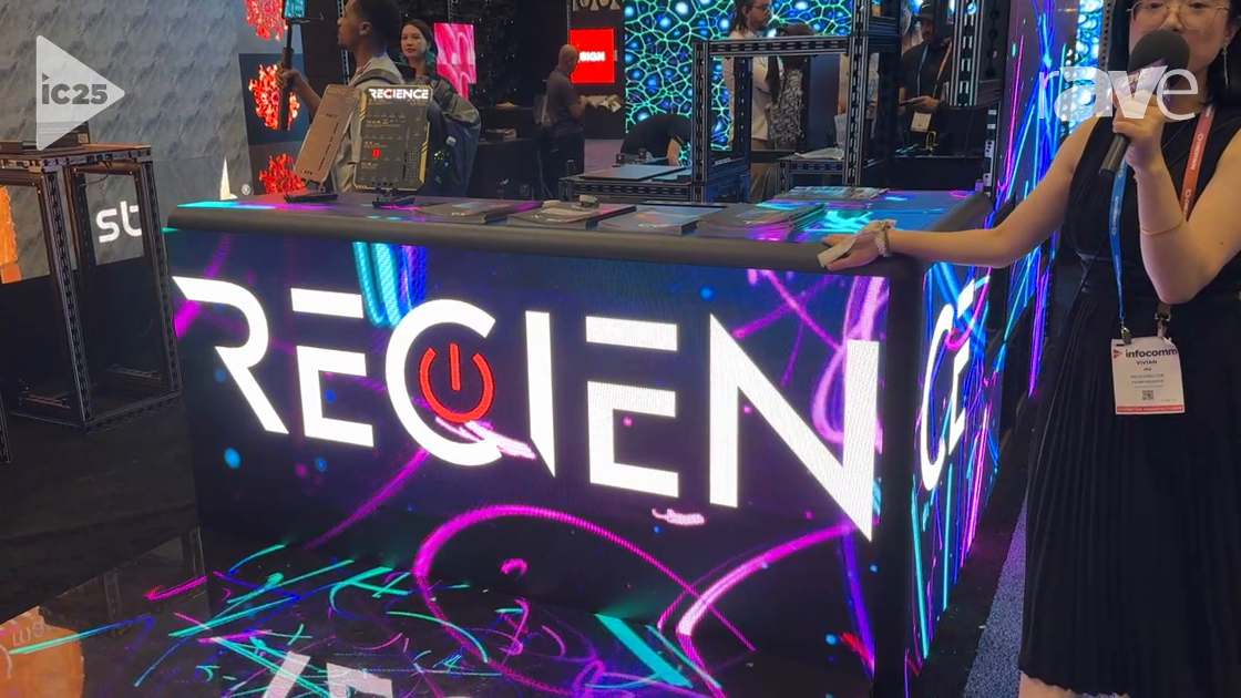 InfoComm 2025: Recience Explains RX LED 500×500 Table for Various Applications and Settings